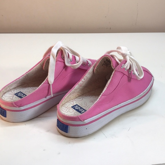 Keds Pink SlipOn Mule Sneakers Size 6 - Picture 4 of 7